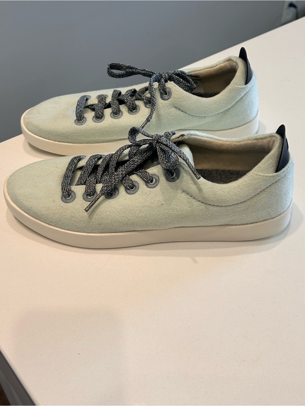 Allbirds Women's Wool Pipers in Lichen, size 10